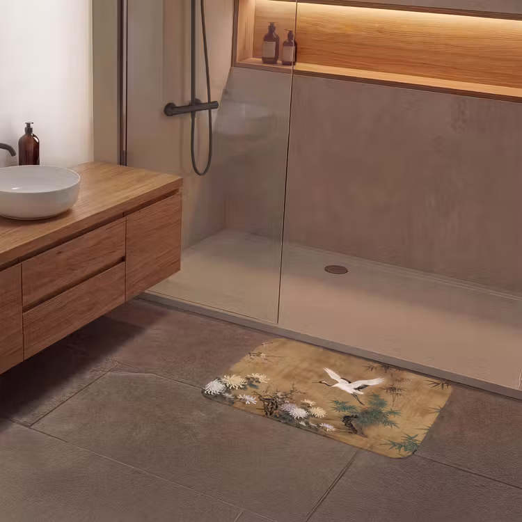 Oosters - Elegant - Kleurrijk Badmat middel -sfeer2