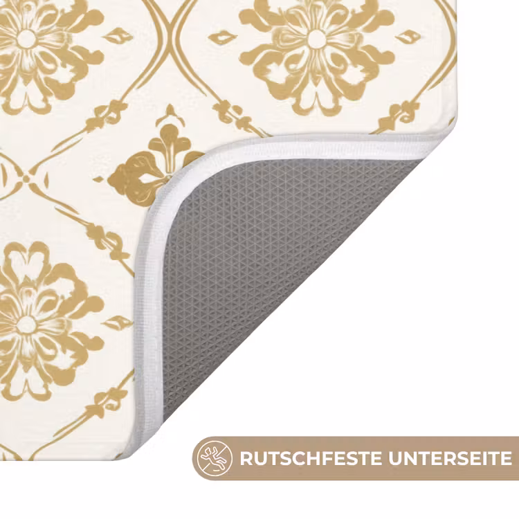 Ornament - Klassiek - Goud Badmat middel 997 -USP_AntislipDE