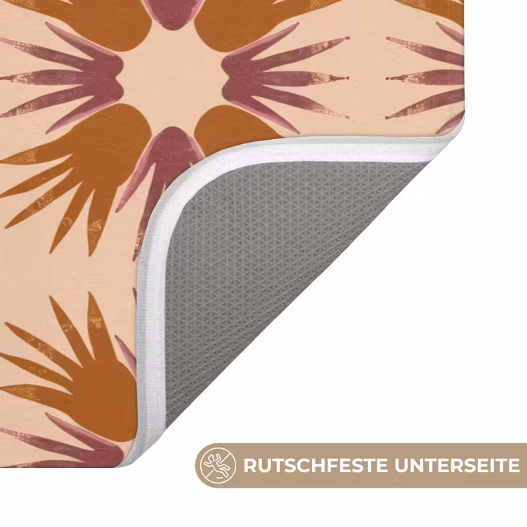 Ornament - Patroon - Oker Badmat middel 997 -USP_AntislipDE