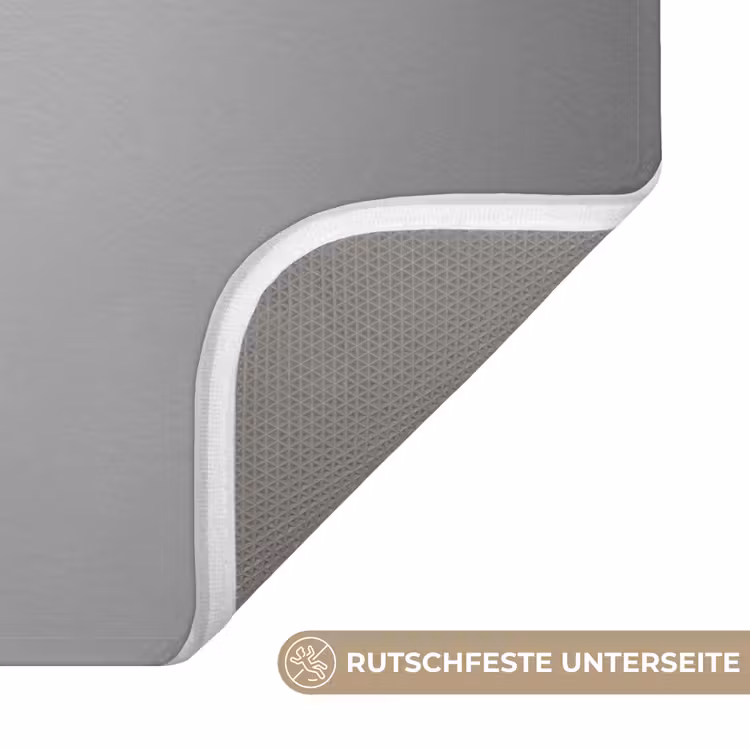 Otter - Wc-borstel - Bril - Zwart - Wit Badmat middel -USP_AntislipDE