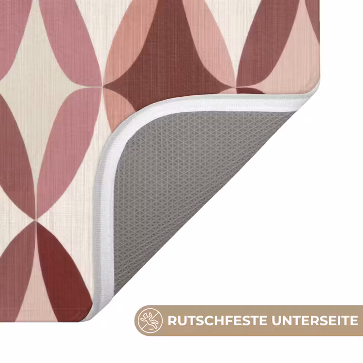 Ovaal - Textuur - Roze Badmat middel 997 -USP_AntislipDE