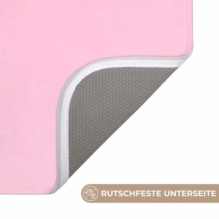 Palmboom - Tropisch - Pink Badmat middel -USP_AntislipDE