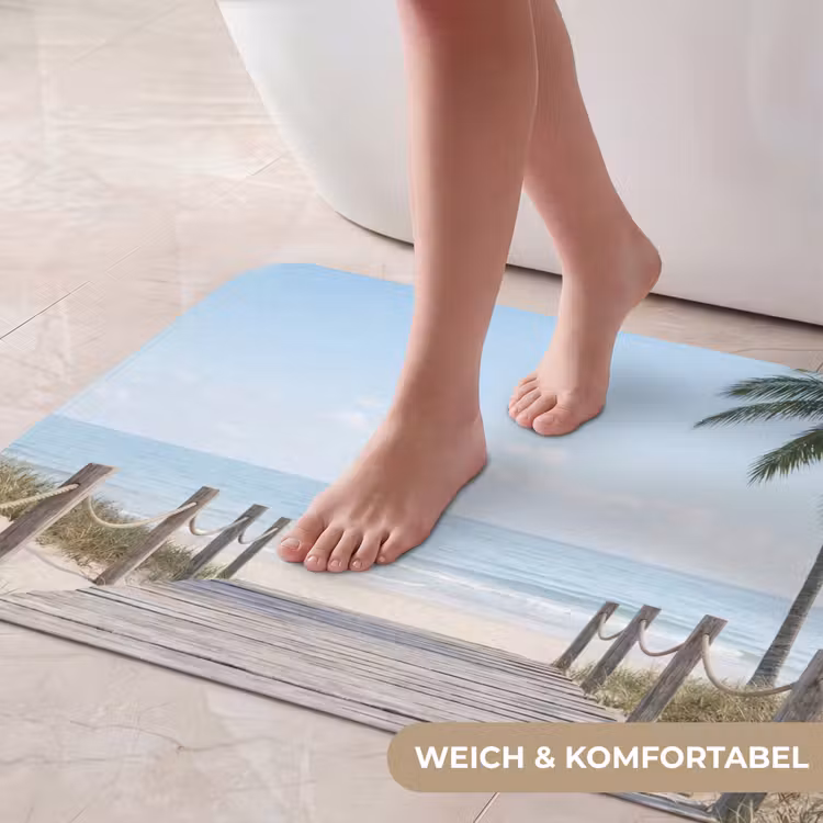 Palmbomen - Pad - Horizon Badmat middel -USP_ZachtDE