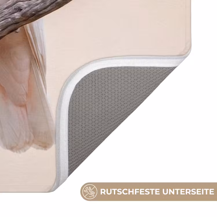 Papagaai - Tak - Roze Badmat middel -USP_AntislipDE