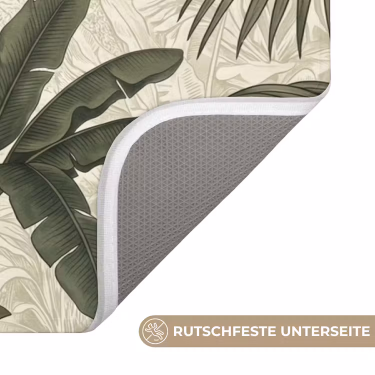 Papagaaien - Jungle - Tropisch - Green Badmat middel -USP_AntislipDE