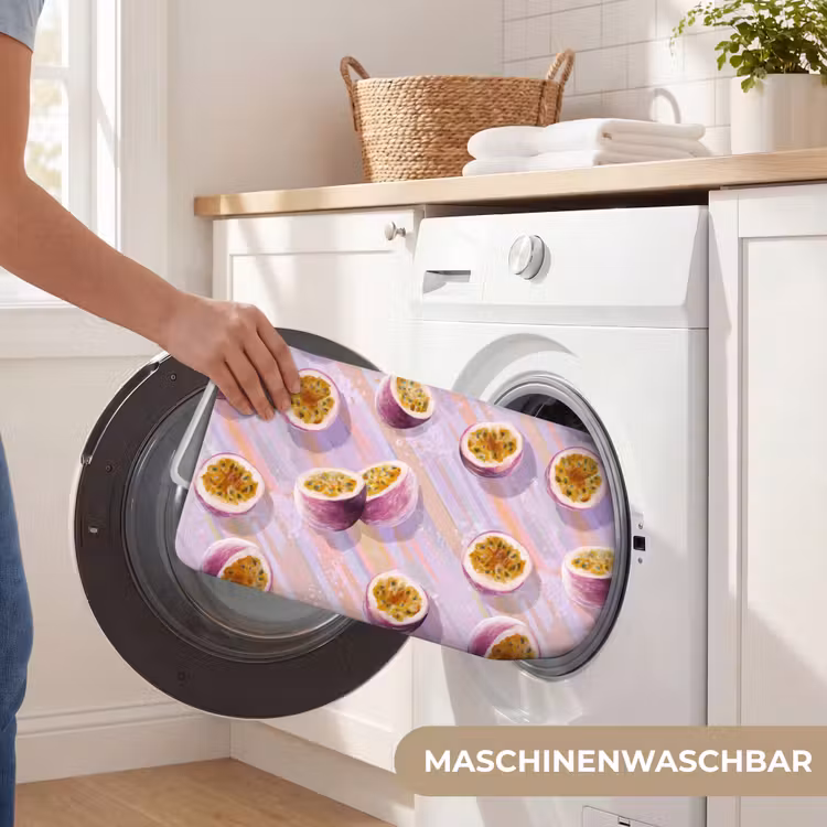 Passievrucht - Tropisch - Paars Badmat middel 997 -USP_WasbaarDE