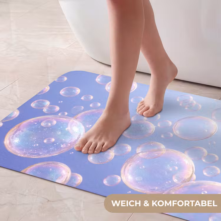 Pastel - Bubbels - Dromerig Badmat middel -USP_ZachtDE
