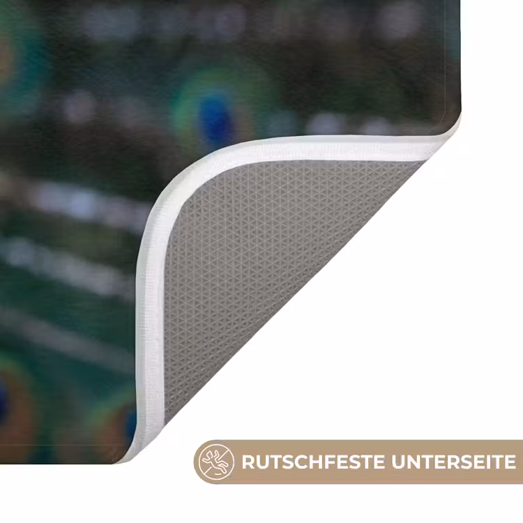 Pauw - Veren - Blauw Badmat middel -USP_AntislipDE