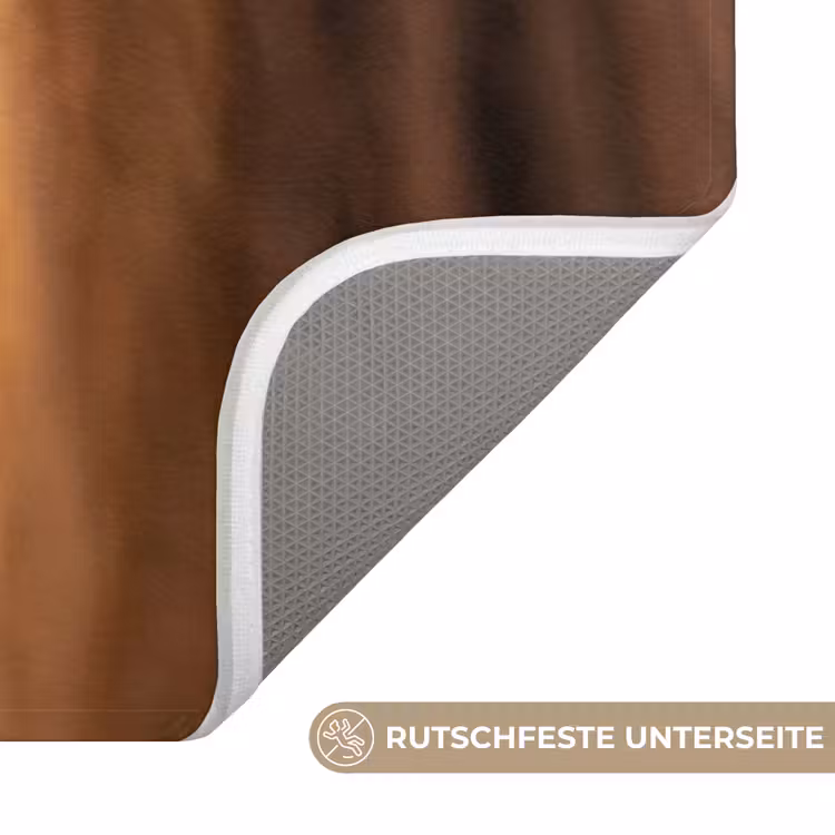 Paard - Oog - Bruin Badmat middel -USP_AntislipDE