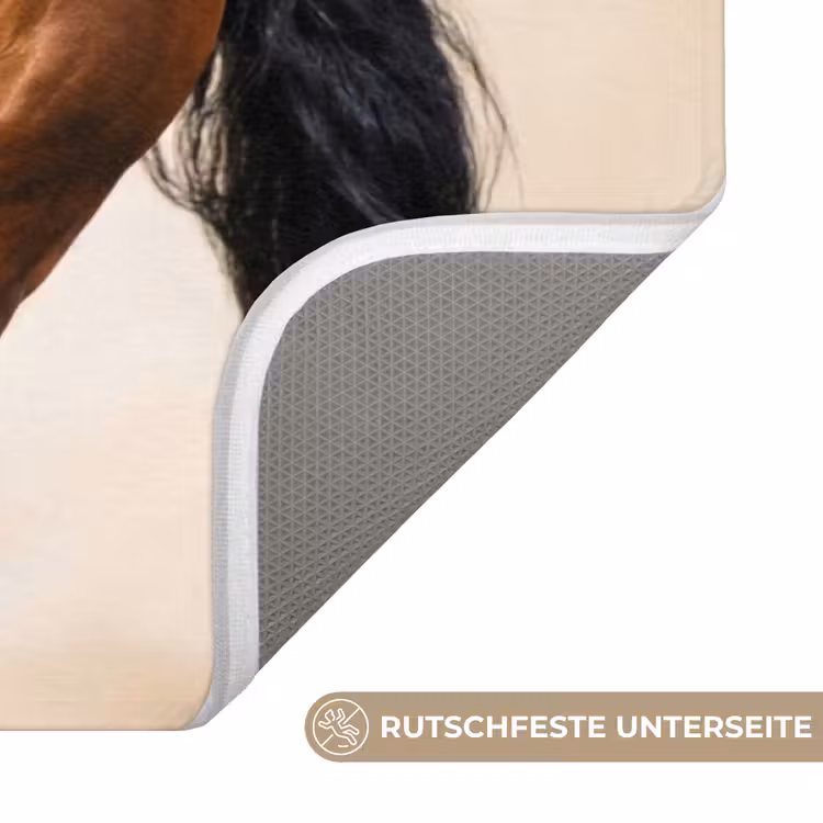 Paard - Galop - Energie Badmat middel -USP_AntislipDE