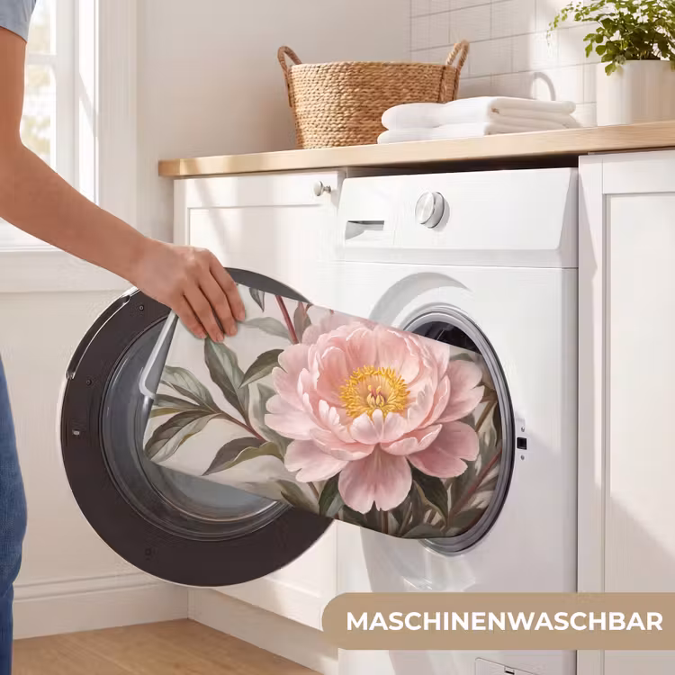 Pioenrozen - Boeket - Roze Badmat middel -USP_WasbaarDE