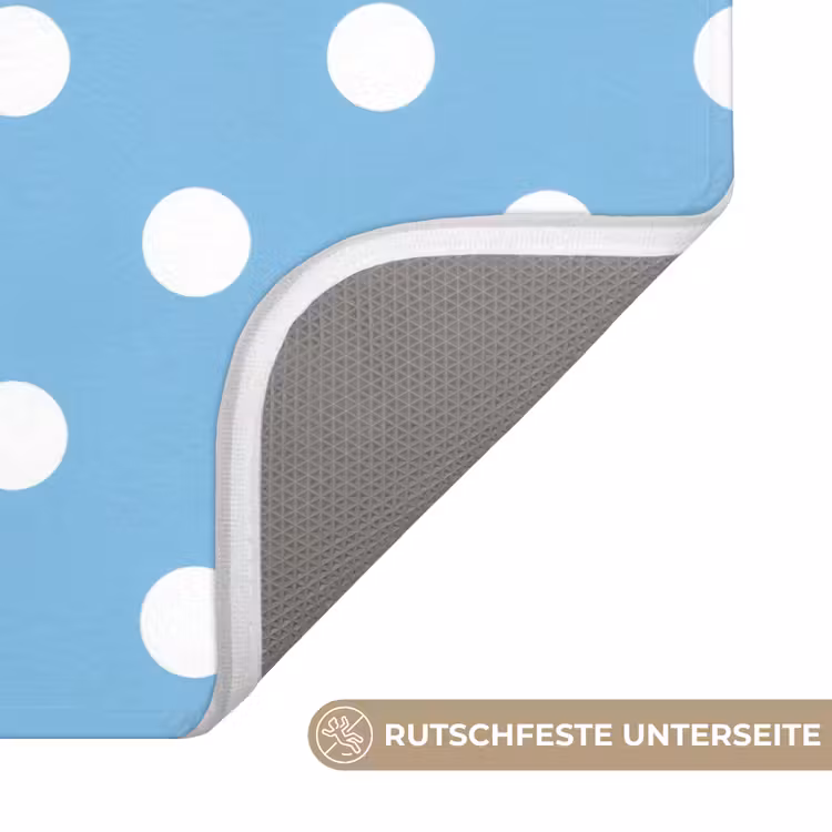 Polka - Dots - Blauw Badmat middel 997 -USP_AntislipDE