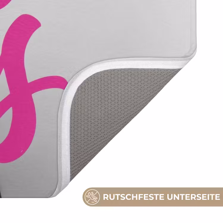Cheers - Hond - Roze - Wijn Badmat middel -USP_AntislipDE