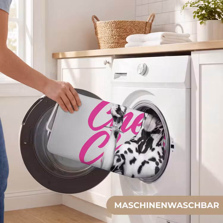 Cheers - Hond - Roze - Wijn Badmat middel -USP_WasbaarDE