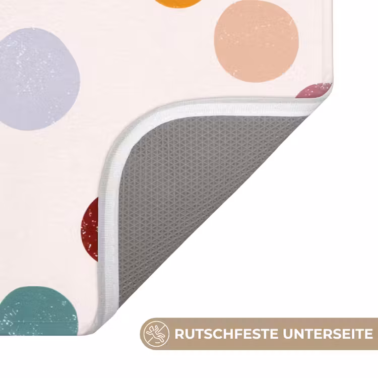 Stippen - Subtiel - Kleurrijk Badmat middel 997 -USP_AntislipDE