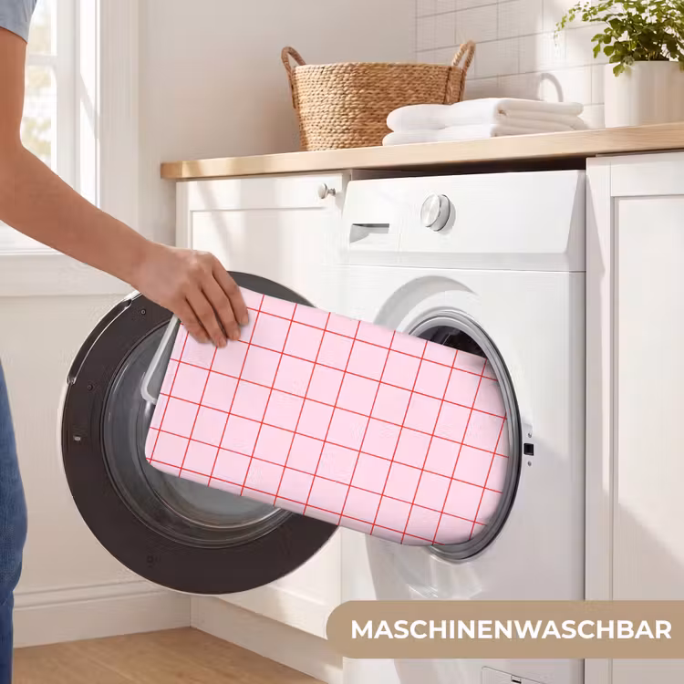Raster - Patroon - Roze Badmat middel 997 -USP_WasbaarDE