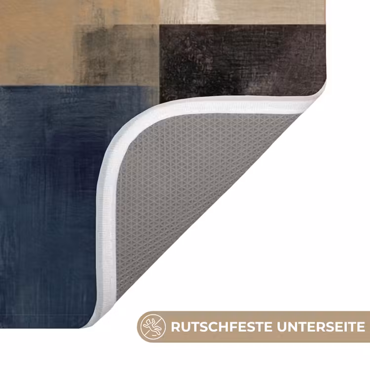 Rechthoeken - Abstract - Blauw Badmat middel -USP_AntislipDE