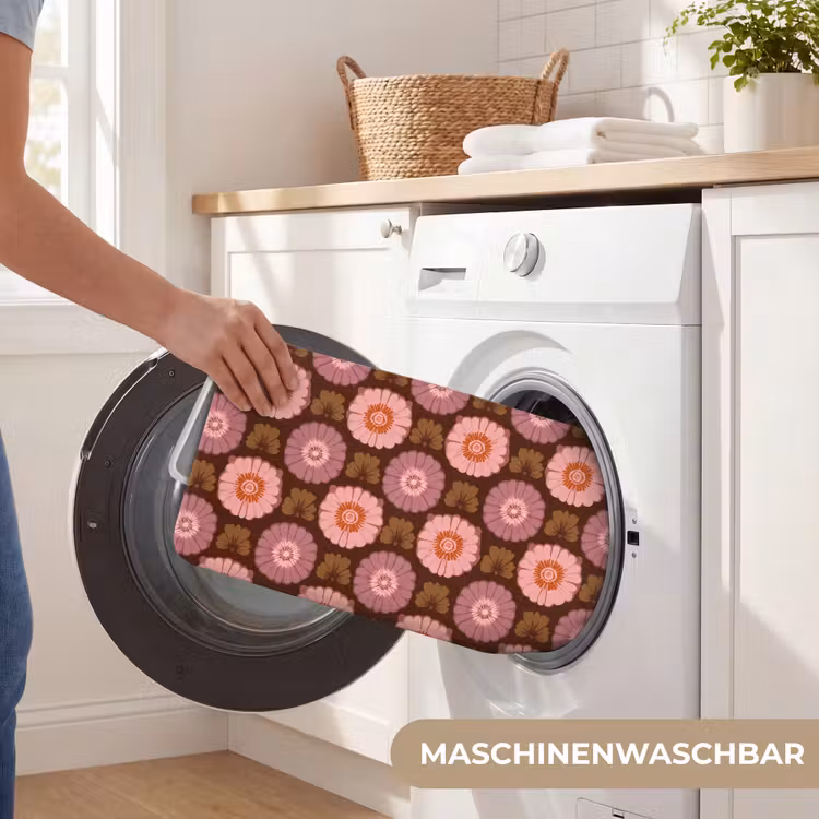 Retro - Madelief - Roze Badmat middel 997 -USP_WasbaarDE