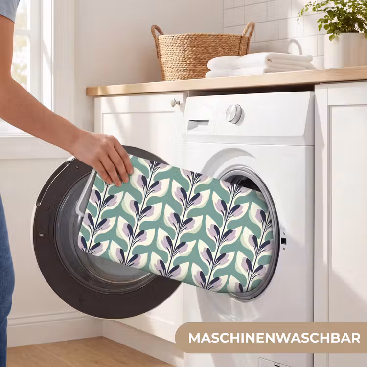 Retro - Modern - Groen Badmat middel 997 -USP_WasbaarDE