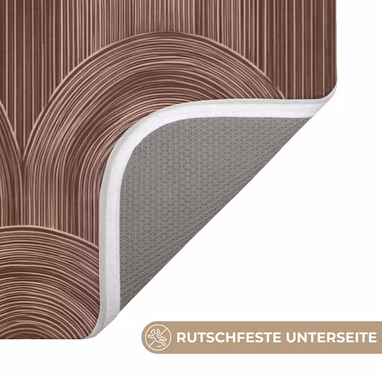 Ritmisch - Effect - Bruin Badmat middel 997 -USP_AntislipDE