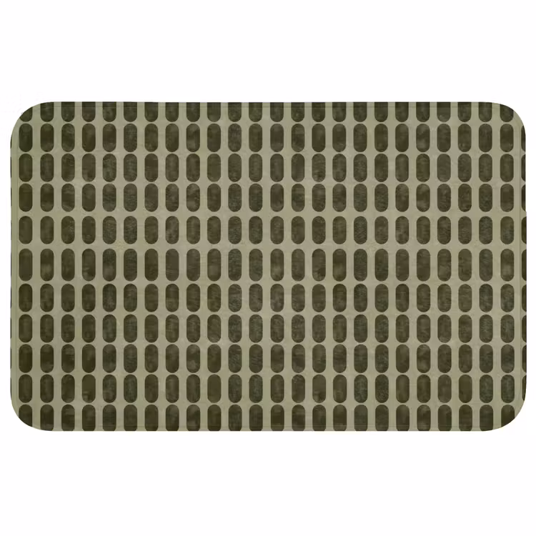 Ritmisch - Effect - Groen Badmat middel 997 -3d