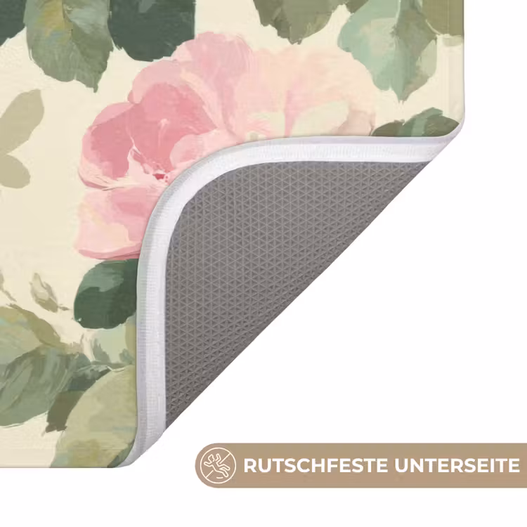 Rozen - Botanisch - Roze Badmat middel 997 -USP_AntislipDE