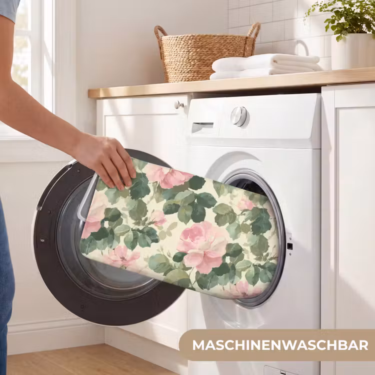 Rozen - Botanisch - Roze Badmat middel 997 -USP_WasbaarDE