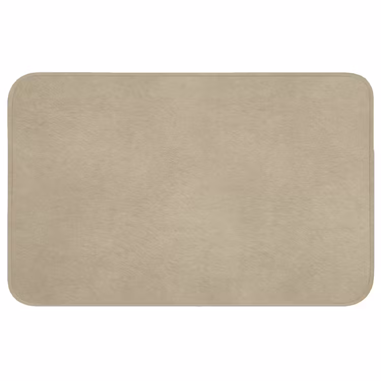 Zandkleur - Korrelige structuur - Beton Badmat middel 997 -3d
