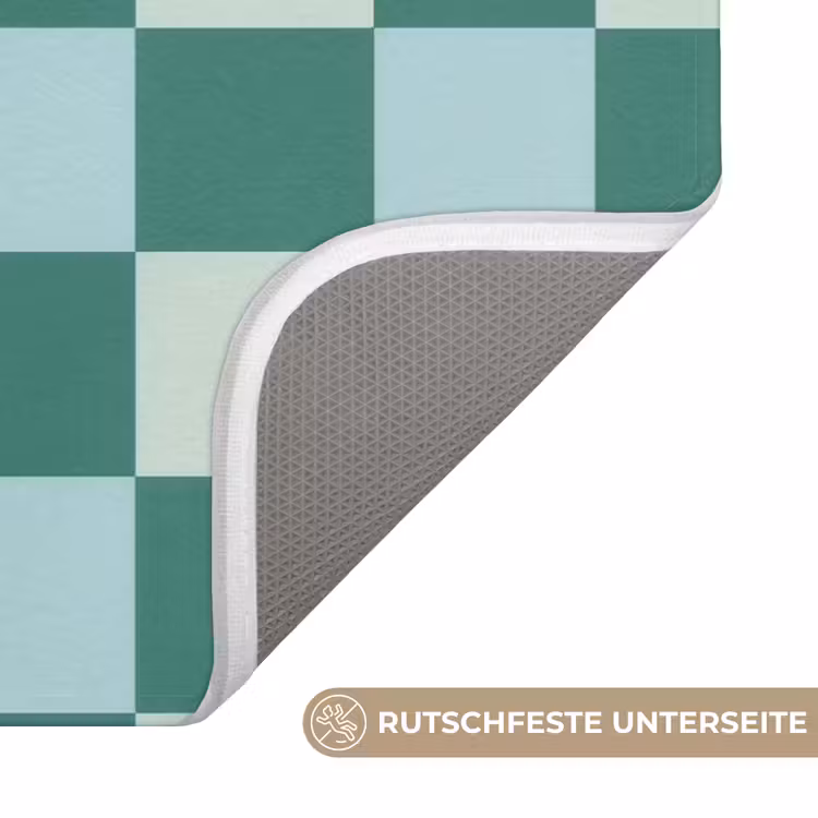 Schaak - Klassiek - Groen Badmat middel 997 -USP_AntislipDE