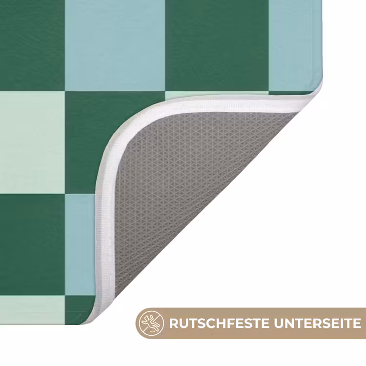 Schaakbord - Klassiek - Groen Badmat middel 997 -USP_AntislipDE