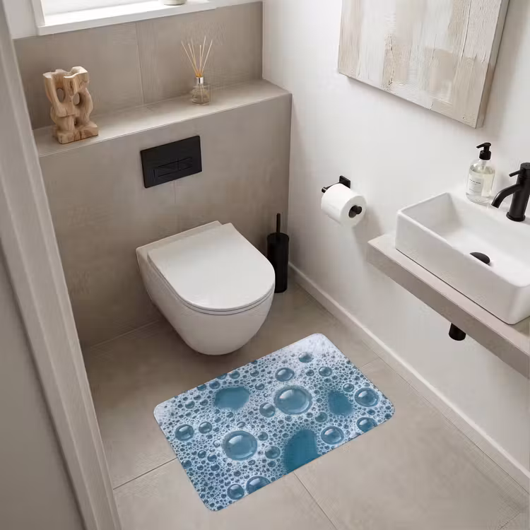 Schuim - Water - Textuur Badmat middel -sfeer4
