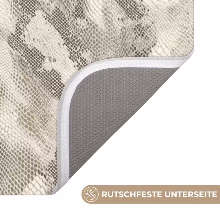Slang - Patroon - Taupe Badmat middel 997 -USP_AntislipDE