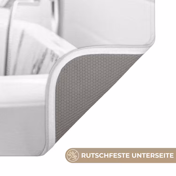 Schotse Hooglander - Koe - Bad - Zwart wit Badmat middel -USP_AntislipDE
