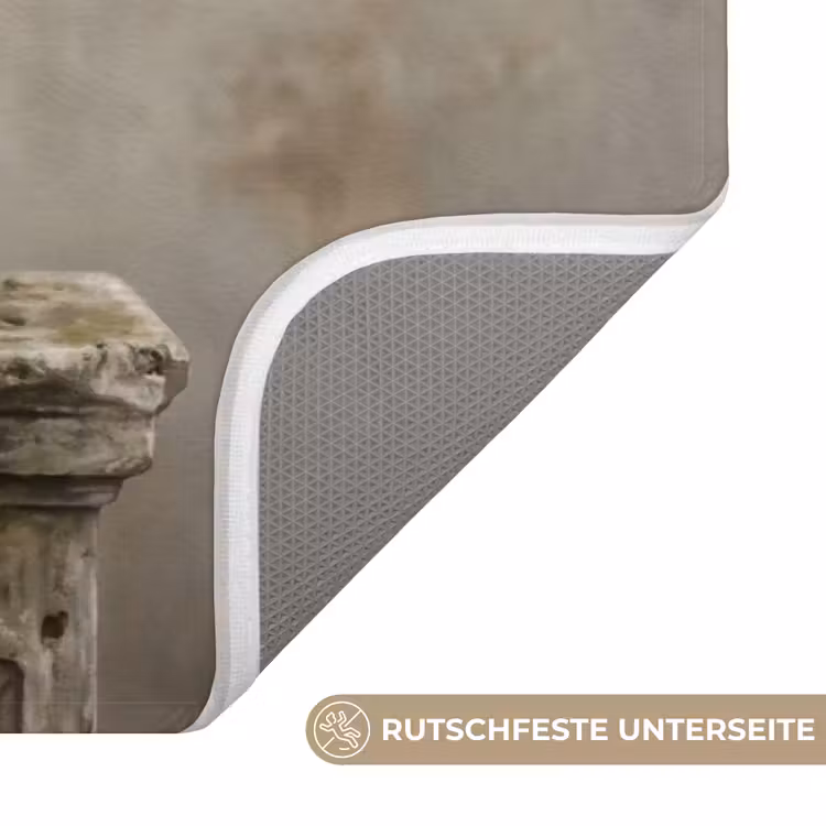 Zwaan - Elegant - Dieren - Wit Badmat middel -USP_AntislipDE