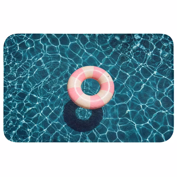 Drijvend - Zwemband - Water Badmat middel -3d