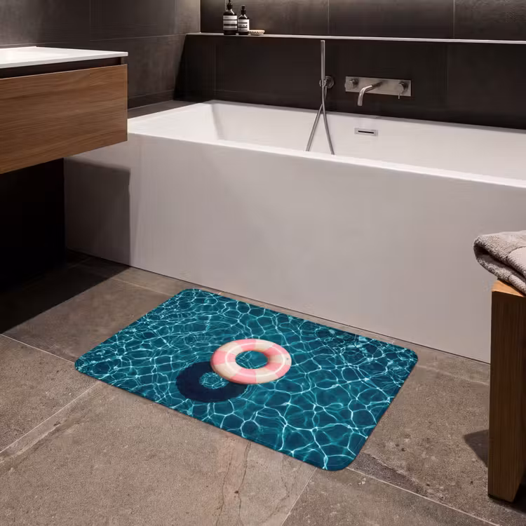 Drijvend - Zwemband - Water Badmat middel -sfeer3