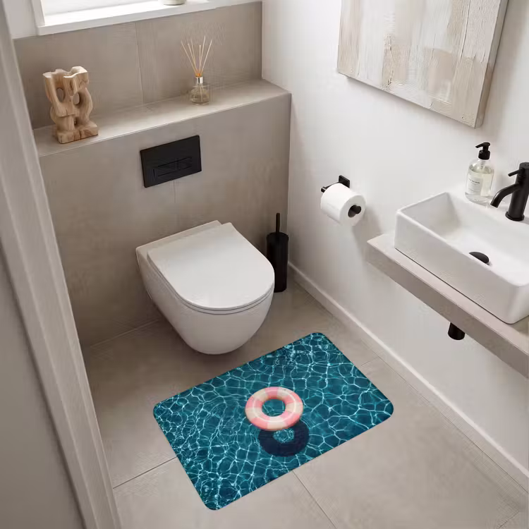 Drijvend - Zwemband - Water Badmat middel -sfeer4