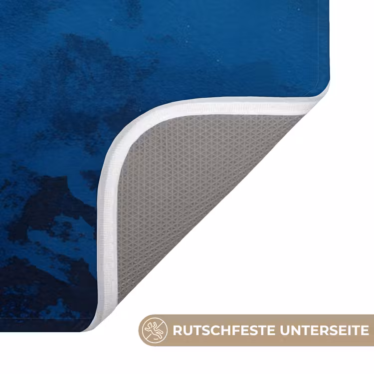Zeilboot - Water - Abstract - Schaduw Badmat middel -USP_AntislipDE