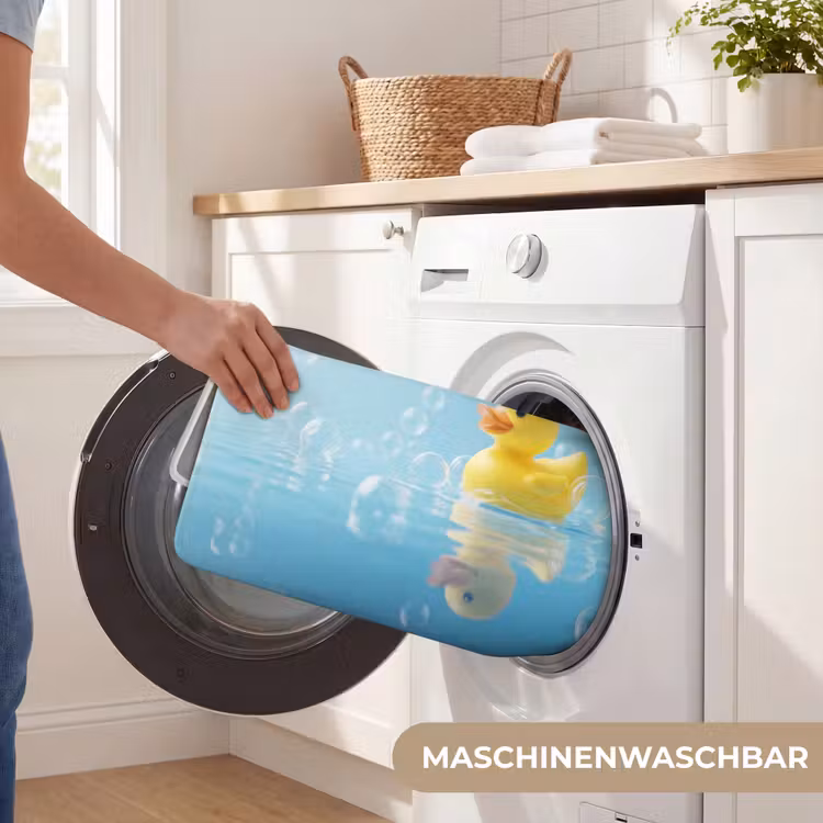 Bubbels - Badeend - Geel Badmat middel -USP_WasbaarDE