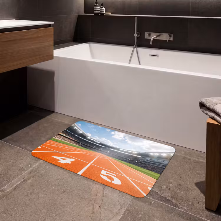 Sintelbaan - Stadion - Sport -Oranje Badmat middel -sfeer3