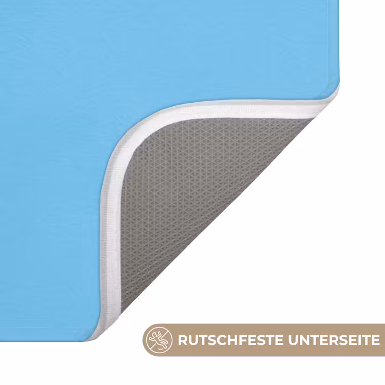 Smiley - Blauw - Bliksem Badmat middel -USP_AntislipDE