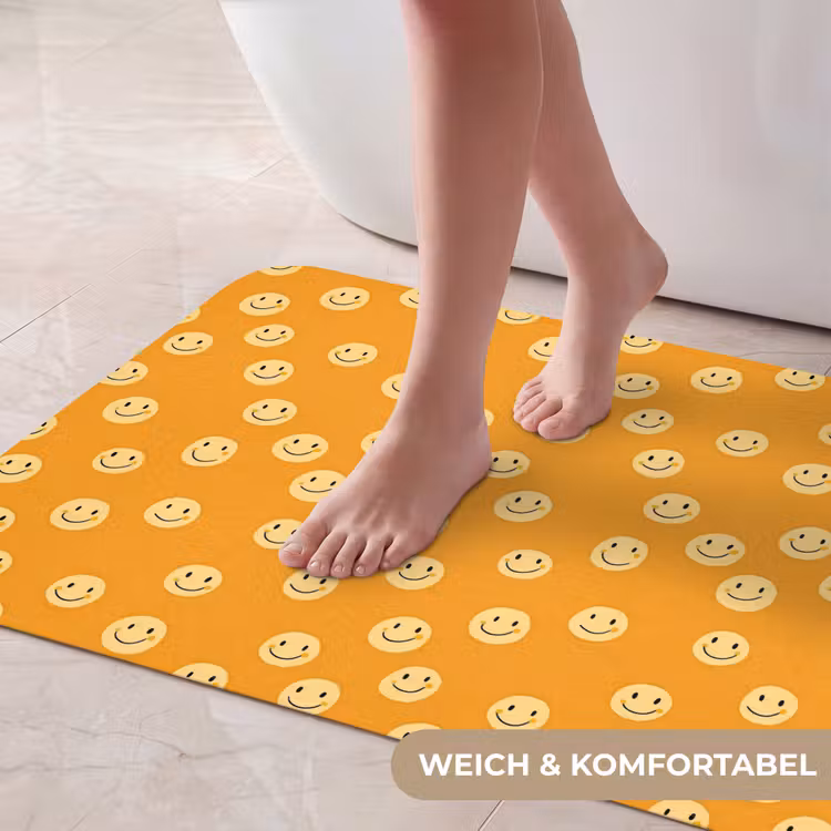 Smileys - Retro - Heel Badmat middel 997 -USP_ZachtDE