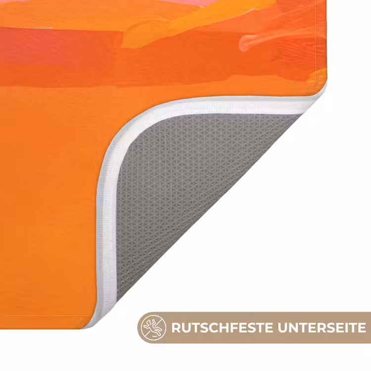 Zon - Abstract - Landschap - Oranje Badmat middel -USP_AntislipDE