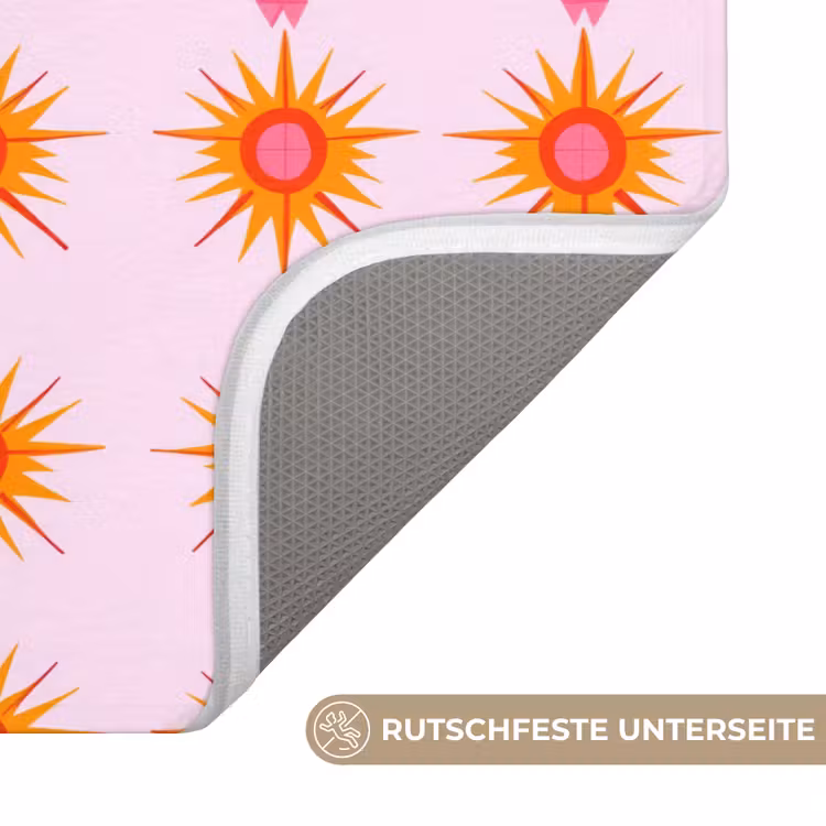Zon - Motief - Roze Badmat middel 997 -USP_AntislipDE