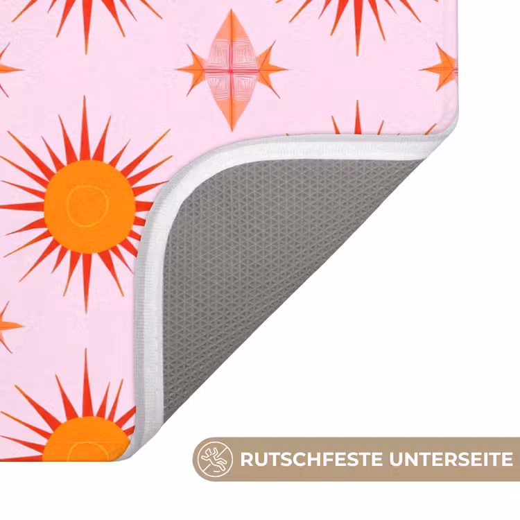 Zon - Patroon - Roze Badmat middel 997 -USP_AntislipDE