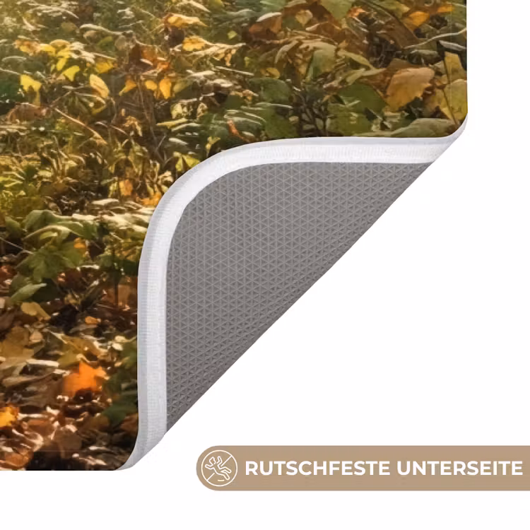Zonlicht - Bospad - Bomen Badmat middel -USP_AntislipDE
