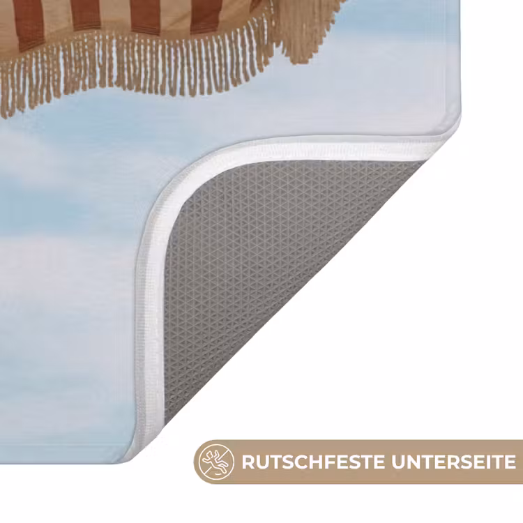 Parasol - Lucht - Rood Badmat middel -USP_AntislipDE