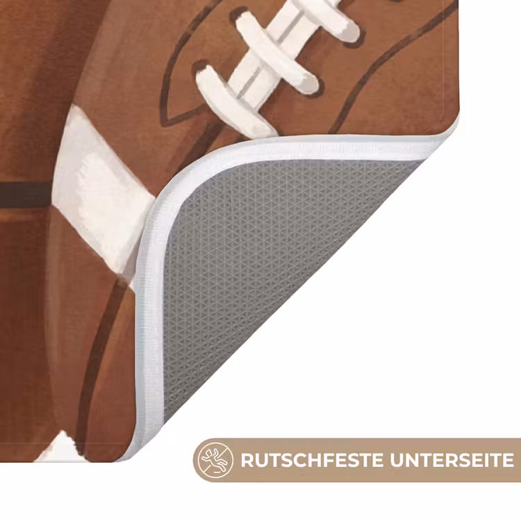 Sport - Ballen - Illustratie Badmat middel -USP_AntislipDE