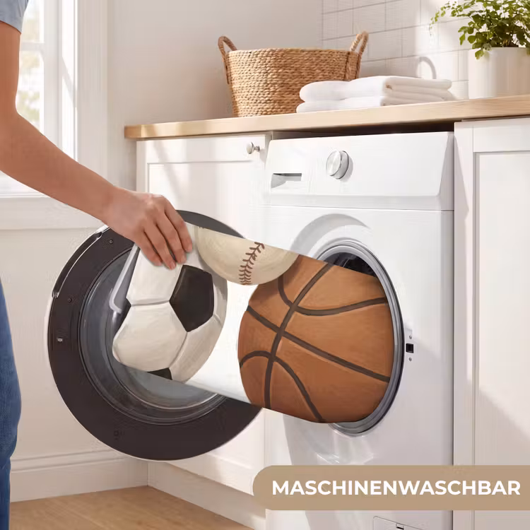 Sport - Ballen - Illustratie Badmat middel -USP_WasbaarDE