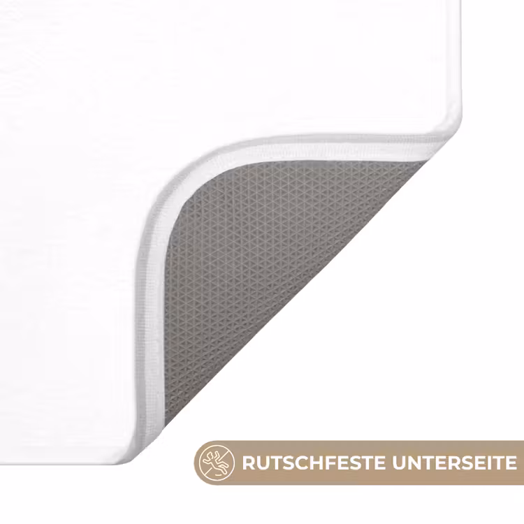 Spreuken - Have a nice day - Wit - Quote Badmat middel -USP_AntislipDE